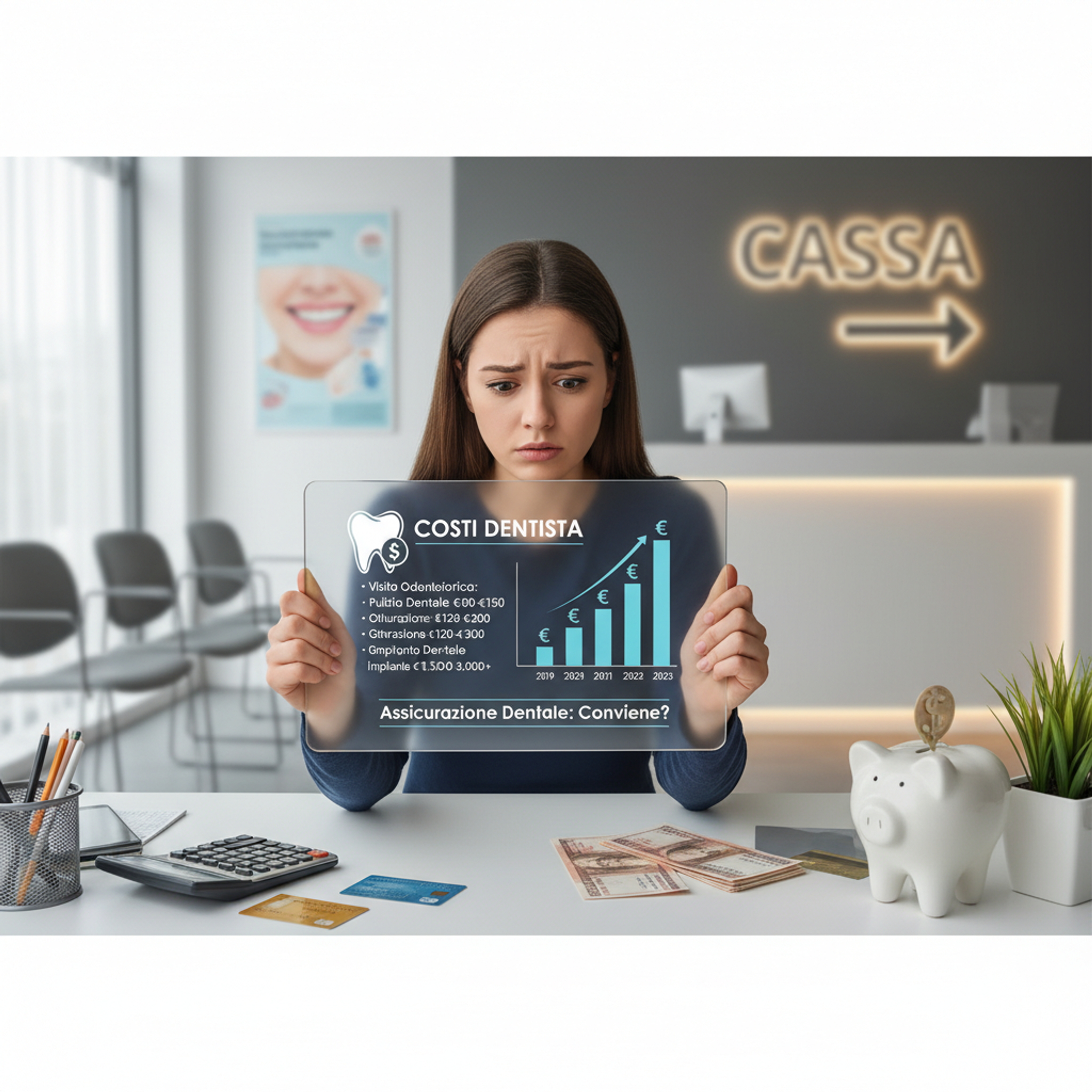 Immagine per l'articolo: Tutto quello che serve sapere sui costi di un dentista